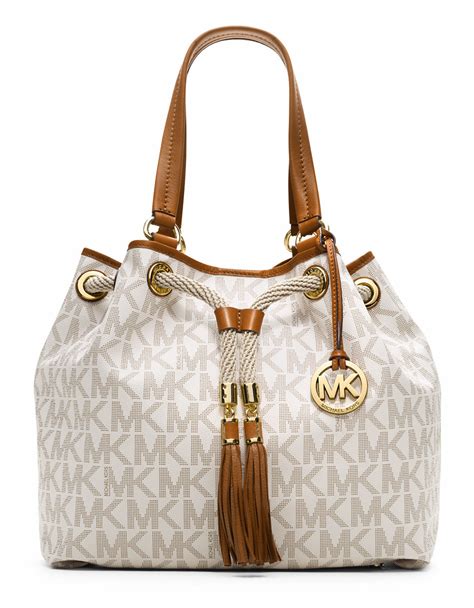 michael kors monogram tote large